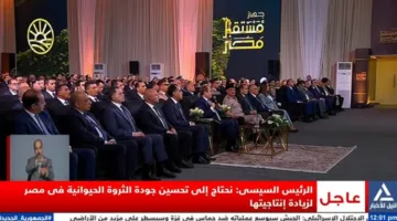 الرئيس السيسي: ضرورة إنشاء مصانع لإنتاج حليب الأطفال في مصر