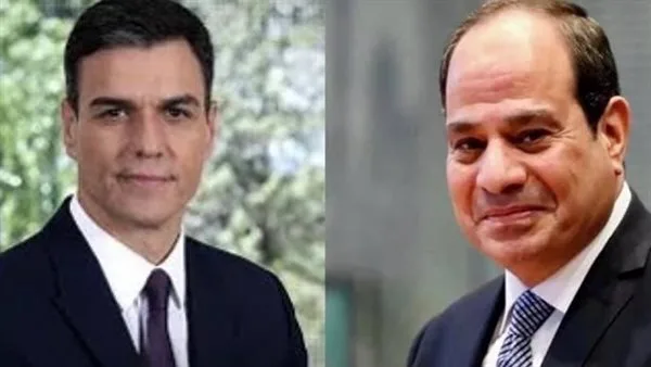 الرئيس السيسي ورئيس الوزراء الإسباني يسلطان الضوء على ضرورة دعم حل الدولتين وزيادة الاعتراف بالدولة الفلسطينية. الرئيس السيسي ورئيس الوزراء الإسباني يسلطان الضوء على ضرورة دعم حل الدولتين وزيادة الاعتراف بالدولة الفلسطينية.