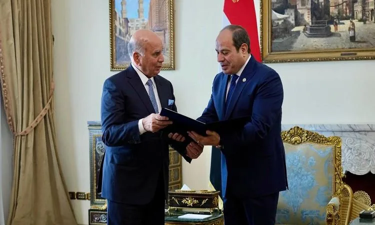 الرئيس السيسي يتلقى دعوة من العراق لحضور القمة العربية في بغداد