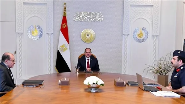 الرئيس السيسي يحث على مواصلة الجهود لتوسيع المساحات الزراعية الرئيس السيسي يحث على مواصلة الجهود لتوسيع المساحات الزراعية