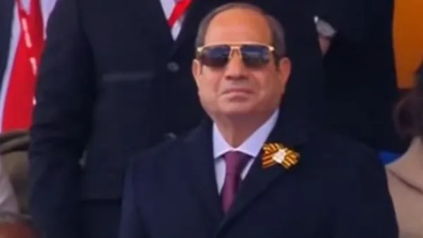 الرئيس السيسي يشارك بمأدبة غداء الرئيس الروسي احتفالا بعيد النصر في موسكو
