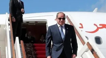 الرئيس السيسي يصل بغداد للمشاركة في القمة العربية
