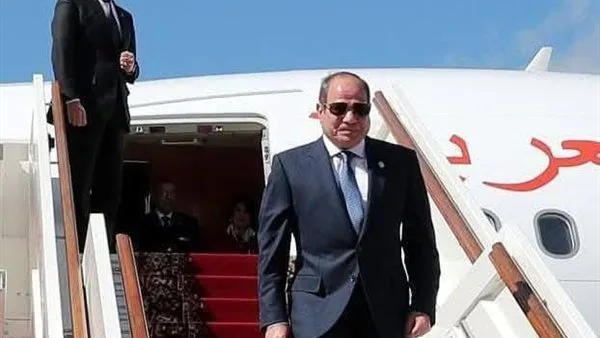 الرئيس السيسي يصل بغداد للمشاركة في القمة العربية الرئيس السيسي يصل بغداد للمشاركة في القمة العربية