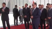 الرئيس السيسي يقوم بجولة تفقدية في منطقة الصوامع بمستقبل مصر الصناعية