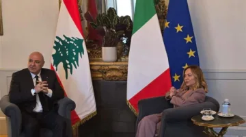 الرئيس عون يلتقي حالياً رئيسة الحكومة الإيطالية جيورجيا ميلوني في مقر رئاسة الحكومة في روما.