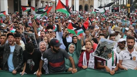 الرباط: حقوقيون يطالبون بإنهاء الفظائع الإسرائيلية في غزة وتسهيل دخول المساعدات الإنسانية الرباط: حقوقيون يطالبون بإنهاء الفظائع الإسرائيلية في غزة وتسهيل دخول المساعدات الإنسانية