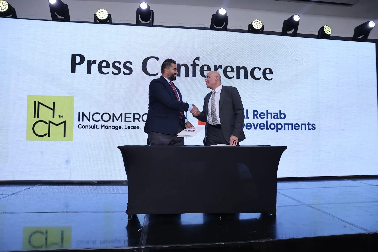 الرحاب للتطوير العقاري تتفق مع شركة Incomercial لإدارة وتشغيل مشروع تروفال مول