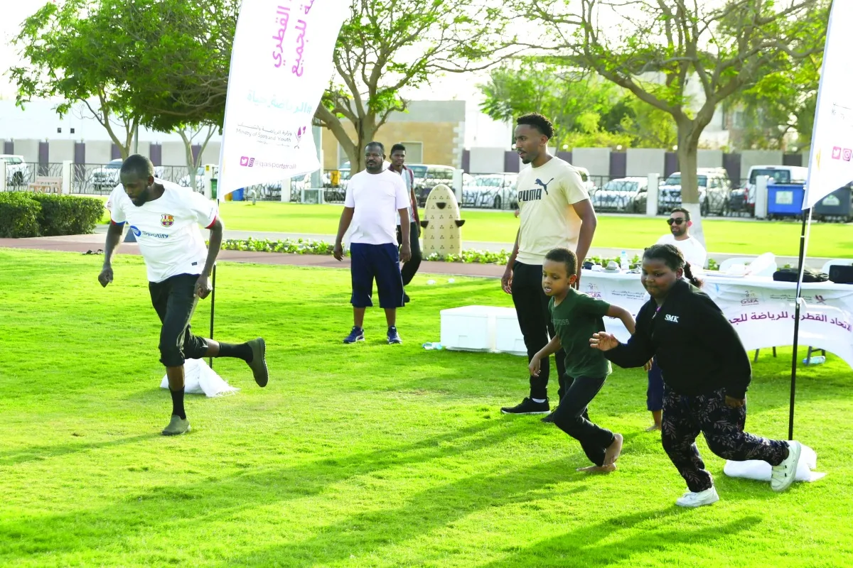 “الرياضة للجميع” تطلق برنامج 356 يوم من الفعاليات في الحدائق العامة “الرياضة للجميع” تطلق برنامج 356 يوم من الفعاليات في الحدائق العامة