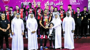 الريان يتوج بكأس سمو الأمير للطائرة