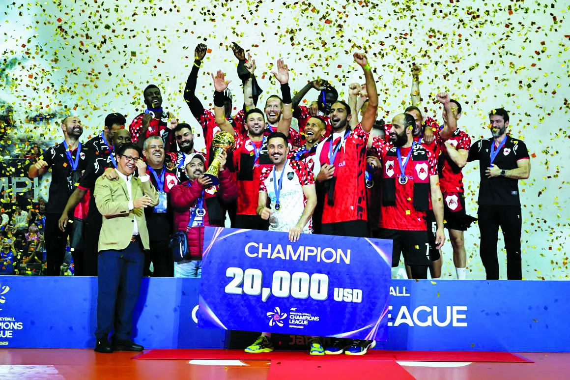 الريان يتوج بلقب دوري أبطال آسيا للكرة الطائرة الريان يتوج بلقب دوري أبطال آسيا للكرة الطائرة