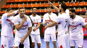 الزمالك يتخطى وداد ريد ستار ويتأهل لنصف نهائي كأس الكؤوس الإفريقية لكرة اليد