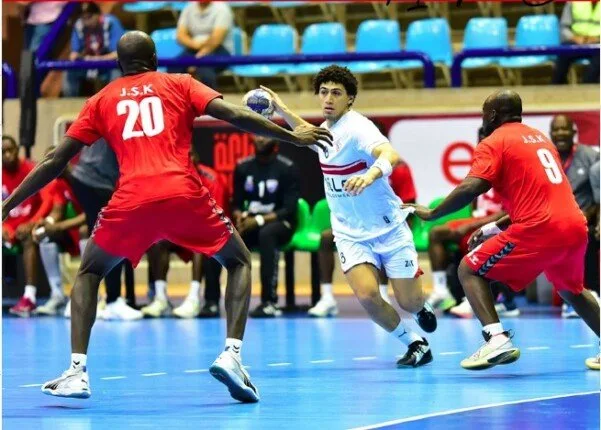 الزمالك يتفوق على بطل الكونغو بفوز كبير 33-13 في كأس الكؤوس الإفريقية
