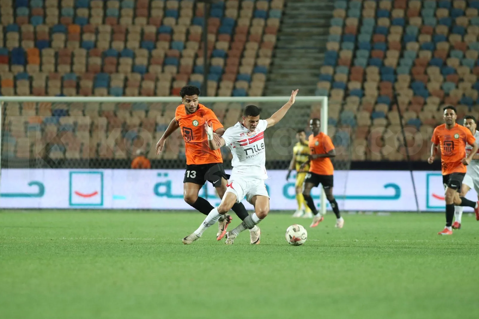 الزمالك يقع في فخ التعادل (2_2) أمام البنك الأهلي