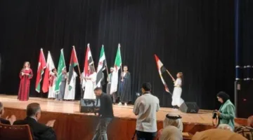 الزي الفرعوني يُضيف لمسة جمالية لاحتفالات عيد الاستقلال في جامعة العلوم التطبيقية بالأردن