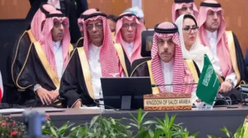 السعودية تجدد التأكيد على أهمية إنشاء دولة فلسطينية ذات سيادة وعاصمتها القدس الشرقية.