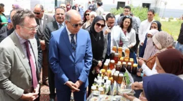 السفير الكندي بالمنيا: نتطلع لمزيد من التعاون والعمل المشترك لدعم المشروعات التنموية
