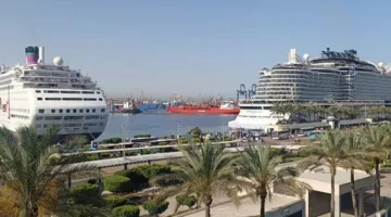 السفينة السياحية “Ambience” تترك ميناء الإسكندرية متجهة نحو جزيرة كريت.