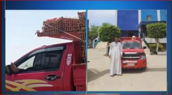 السماح بساقه خارج نافذة السيارة… الداخلية تلقي القبض على سائق عرض حياته للخطر
