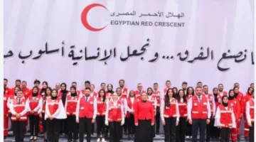 السيدة انتصار السيسي: جمعية الهلال الأحمر المصري تجسد أرقى قيم الإنسانية
