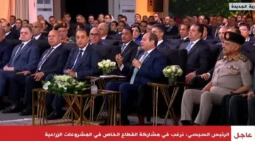 السيسي: تأجيل استصلاح الأراضي الزراعية يكلّفنا 30 مليار جنيه كل عام