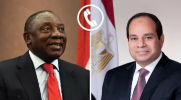 السيسي ونظيره الجنوب أفريقي يبحثان تعزيز الأمن والاستقرار في إفريقيا