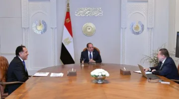 السيسي يأمر مدبولي ومحافظ البنك المركزي بخلق مناخ ملائم لجذب الاستثمارات الأجنبية.
