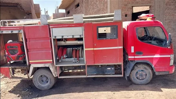 السيطرة على حريق بالمعهد الفني الصناعي في أسوان