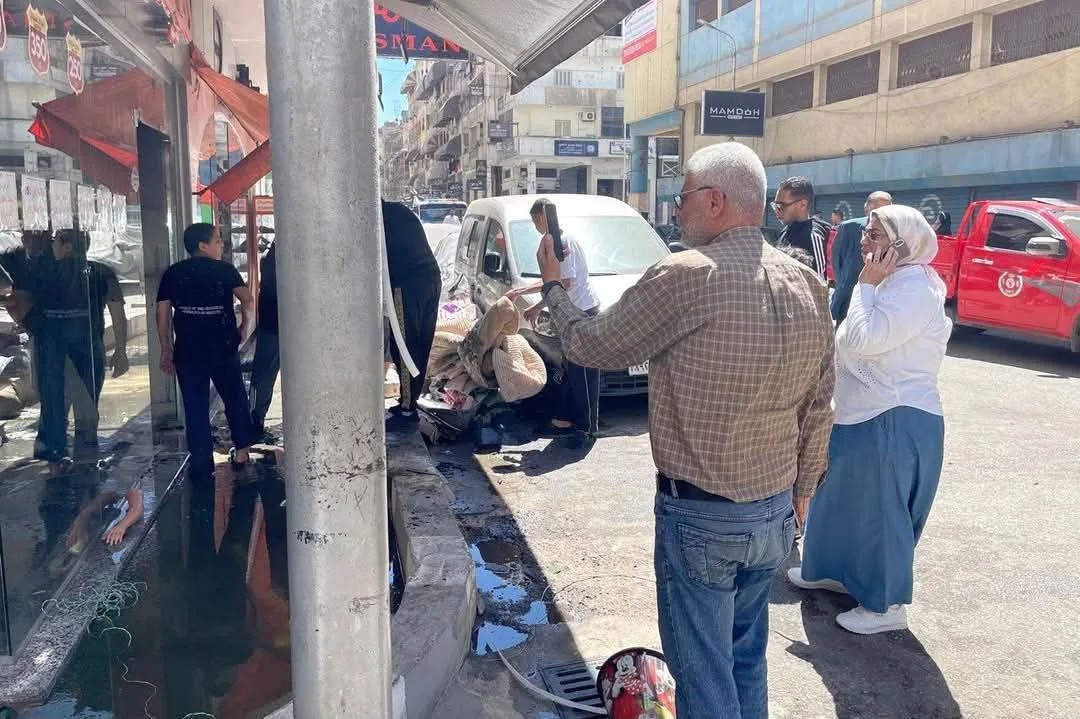 السيطرة على حريق بمحل تجاري بشارع الجيش في بورسعيد دون إصابات