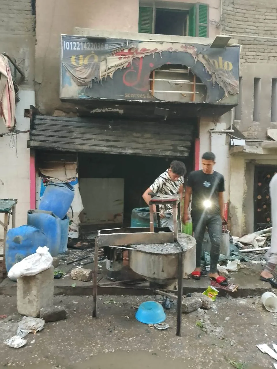 السيطرة على حريق محدود بمحل دواجن في بنها دون خسائر بشرية