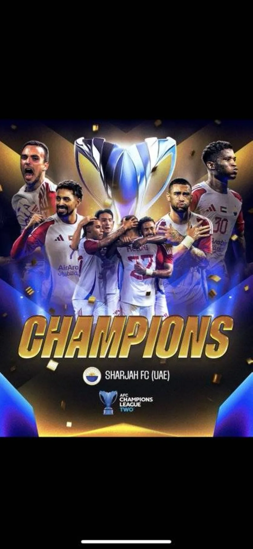 الشارقة الإماراتي يتوج بلقب دوري أبطال آسيا 2 الشارقة الإماراتي يتوج بلقب دوري أبطال آسيا 2