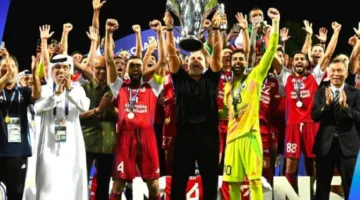 الشارقة الإماراتي يفوز بكأس دوري أبطال آسيا