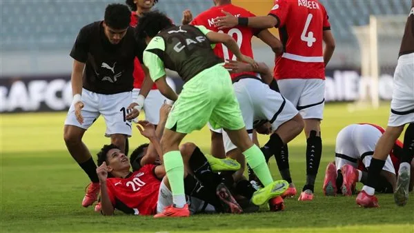 الشباب المصري يحقق الفوز على غانا ويتأهل لمونديال الفراعنة