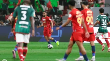 الشباك خالية في مباراة الاتفاق وضمك