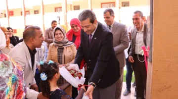 الشهابي يدشن مدرسة رفاعة الطهطاوي بمناسبة العيد القومي لدمياط