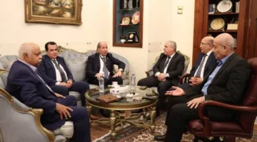 الشوربجي يرحب بالدكتور خالد قنديل، عضو مجلس الشيوخ