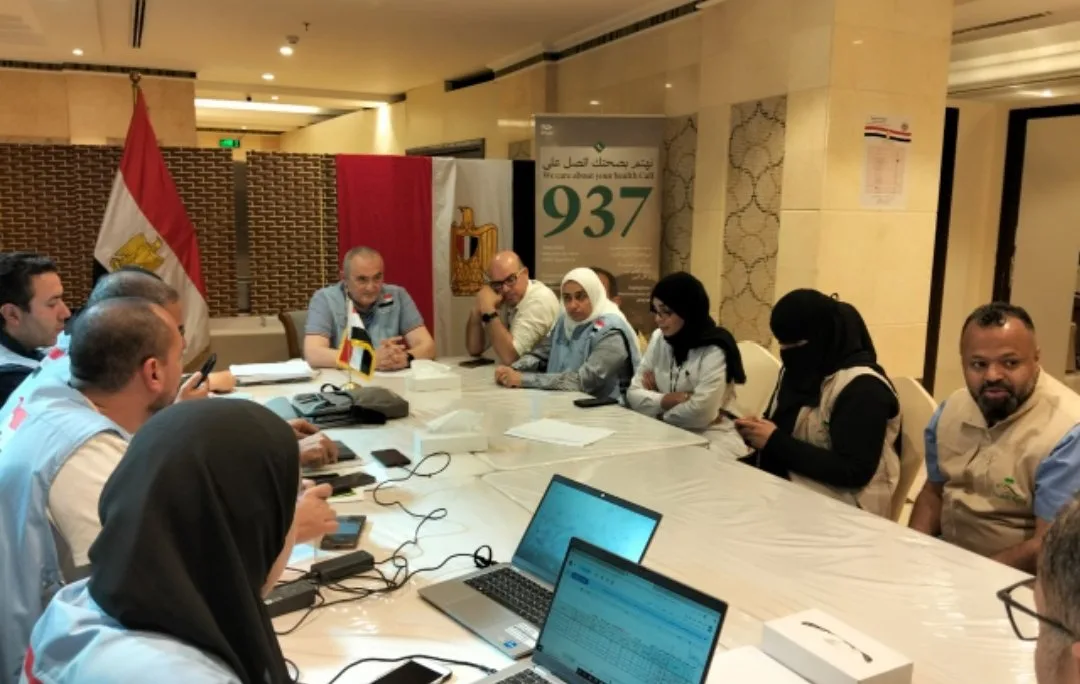 الصحة: الاجتماع بين البعثة الطبية وبعثة التضامن لبحث سبل التعاون لضمان سلامة الحجاج الصحة: الاجتماع بين البعثة الطبية وبعثة التضامن لبحث سبل التعاون لضمان سلامة الحجاج