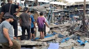 استشهاد 22 فلسطينيا في قصف الاحتلال المتواصل على قطاع غزة