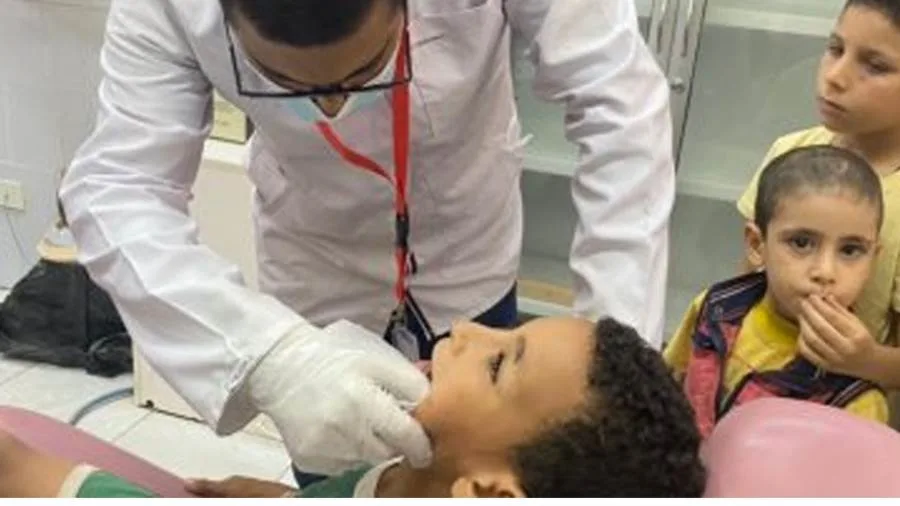 الصحة تنظم حملة طبية مجانية لصحة أسنان الأطفال في مطروح