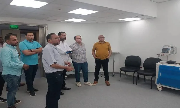 الصحة: فريق الإدارة المركزية للطب العلاجي يزور مستشفيات قنا للتفقد الصحة: فريق الإدارة المركزية للطب العلاجي يزور مستشفيات قنا للتفقد