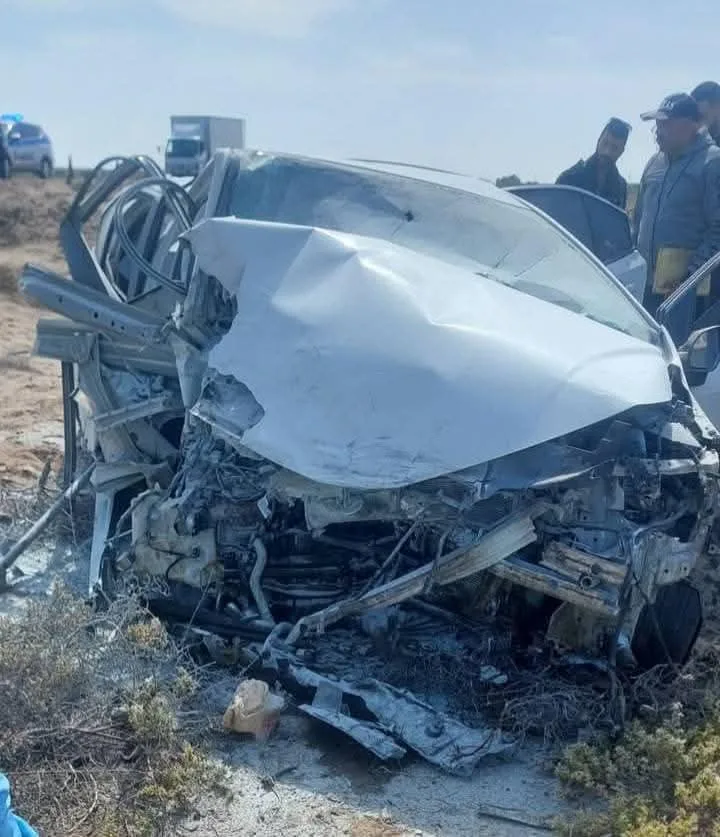 الصور الأولى لحادث سيارة المحامي العام لنيابات استئناف بورسعيد والإسماعيلية| شاهد