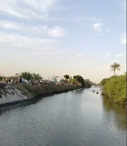 الضفادع البشرية تبحث عن غريق قرية جرزا في العياط.. صور