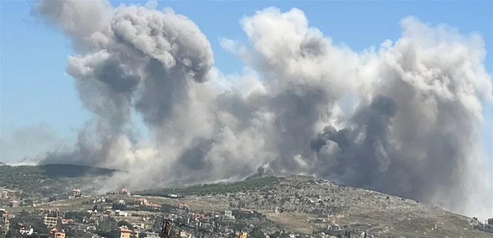 الطيران الحربي الإسرائيلي يشن عدوانًا جويًّا واسعًا على جنوب لبنان