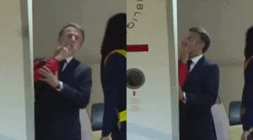 الفيديو الأكثر شهرة: الرئيس الفرنسي يتعرض لصفعة من زوجته أمام العدسات