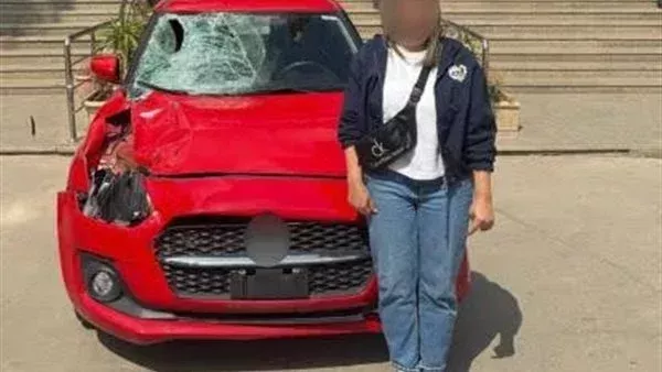 القبض على سيدة صدمت شابًا بسيارتها وفرت هاربة بالشروق