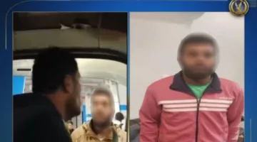 القبض على شخص فرض رسوما على سائقى السرفيس بالسلام