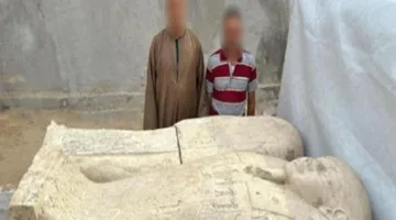 القبض على شخصين في سوهاج بحوزتهما تابوت أثري للبيع غير المشروع