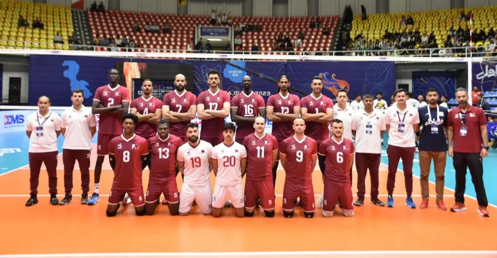 القرعة تسفر عن وضع قطر في المجموعة الثانية ببطولة كأس الأمم الآسيوية للكرة الطائرة للرجال. القرعة تسفر عن وضع قطر في المجموعة الثانية ببطولة كأس الأمم الآسيوية للكرة الطائرة للرجال.