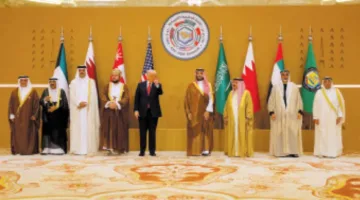 القمة الخليجية الأمريكية تركز على إنهاء “حرب غزةالقمة الخليجية الأمريكية تؤكد على إنهاء “حرب غزة” وضرورة إيجاد حل شامل للقضية.