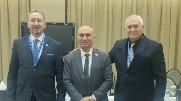 اللجنة الأولمبية تقدم التهنئة لمحمد عبدالمقصود بعد حصوله على عضوية اللجنة التنفيذية لرفع الأثقال
