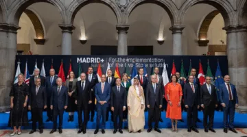اللجنة الإسلامية العربية حول غزة تؤكد من مدريد على ضرورة تنفيذ حل الدولتين